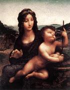LEONARDO da Vinci Madonna of the Yarnwinder oil painting reproduction